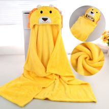 Mignon ours doux à capuche dessin animé Animal couverture enfant en bas âge Animal bébé peignoir bébé serviettes de bain enfants peignoir infantile serviette