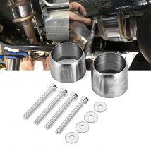 Kit d'entretoise de boucle d'échappement, réducteur concentrique, convertisseur cône adaptateur, en acier robuste, pour Jeep Wrangler JK – , 2.5 "- 6"