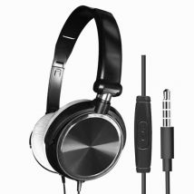 Écouteurs stéréo pour Sony avec Microphone casques antibruit son de basse HiFi musique écouteur pour iPhone Xiaomi PC