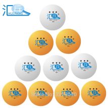 HUIPANG 3 Étoiles Balle de Tennis de Table 40 + Matériel 45 pièces Balles de Ping-Pong Orange/Blanc Pour HUIPANG ROBOT DE PING-PONG