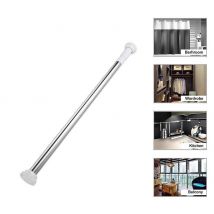 Barre de traction pour rideau de douche, réglable, à ressort, facile à installer, cintre à tige extensible, produits de salle de bain,