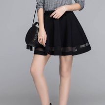 Jupe Midi plissée pour femmes, vêtements d&#39;été Sexy, Tutu coréen