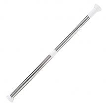 Poinçon gratuit multifonctionnel réglable télescopique douche tringles à rideaux extensible cintre Tension télescopique pôle chambre salle de bain