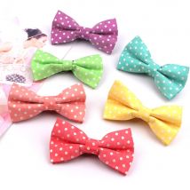 Nœud papillon pour marié et homme | À pois de , noeud papillon pointu, noeud papillon pour fête