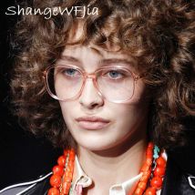 Lunettes roses transparentes, montures optiques, pour femmes et hommes, monture , monture lunettes