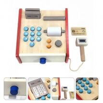 1 ensemble drôle Portable caisse enregistreuse jouet éducatif jouet semblant jouer jouet pour filles garçons bébé