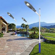 LED très brillante réverbère 30 W/50 W projecteur extérieur étanche IP65 route jardin éclairage autoroute carré guirlande lumière d'inondation
