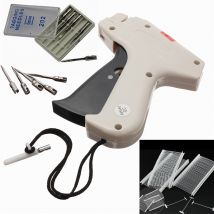 1 ensemble vêtements vêtement prix étiquette étiquette étiquettes outils Machine + 1000 barbes + 5 aiguilles en acier