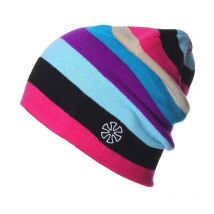 1 pc extérieur bonnets casquette décontracté rayé tricoté chapeau chapeaux hiver snowboard ski patinage cyclisme vêtements accessoires