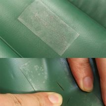 Adhésif pour réparation de bateau pneumatique, 10 pièces, Patch de réparation de perforation, colle adhésive pour piscines gonflables, jouet de lit à flotteur d&#39;air