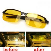 Lunettes de soleil unisexe pour conducteur | Vision nocturne, lunettes de soleil pour la conduite de voiture, lunettes de Protection UV
