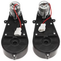 -2 pièces 550 universel enfants boîte de vitesses de voiture électrique avec moteur, moteur 12Vdc avec boîte de vitesses, enfants monter sur voiture bébé pièces de voiture