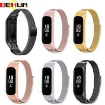 Bracelet en acier inoxydable à boucle milanaise pour Samsung Galaxy fit-e SM-R375 R375 Bracelet de remplacement de sport pour femmes