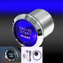 Bouton de pression interrupteur d'allumage | Universel, pour le démarrage du moteur du véhicule, bouton de pression