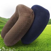 Oreiller de voyage en forme de U | Pour avion, duvet d'oie, cou de voiture, accessoires de voyage, oreillers confortables pour dormir, Textile de maison