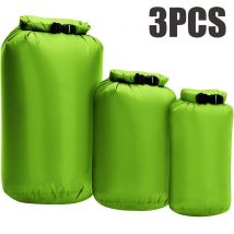 Sac sec étanche, 3 pièces/ensemble, 8l, 40l, 70l, pour la natation, le Rafting, le kayak, le Trekking, la voile, le canotage