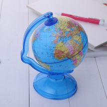 Nouvelle carte du monde tournante du Globe | En forme de carte du monde tournante de la terre, Figurines de Globe géographique, ornements, d'anniversaire, décor de maison et de bureau