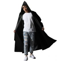 offre spéciale EVA imperméable femmes/hommes fermeture éclair à capuche Poncho vêtements de pluie pour moto longue Style randonnée Poncho environnement pluie veste