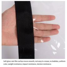 Bâche en tissu Transparent et imperméable, légère, imperméable, tente chaude, abri contre la pluie