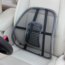 Coussin de Massage lombaire en maille pour siège de voiture, camion, bureau, maison