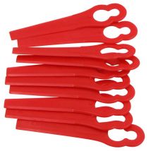 120 pièces pour Florabest LIDL FRTA 20 A1 Lidl IAN 282232 lames de rechange en plastique pour Florabest coupe gazon débroussailleuse