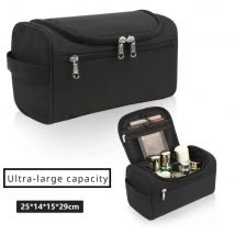 Sac de maquillage imperméable à fermeture éclair pour hommes et femmes, trousse de cosmétiques, trousse de beauté, trousse de toilette, Kits de rangement, pochette de lavage de voyage