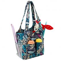 Sac de rangement à tricoter fil à tricoter sac fourre-tout bricolage organisateur de tricot sac pour femmes sacs à coudre au Crochet pour fil