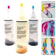 3 pièces coloré bricolage une étape cravate colorant Kit Vibrant tissu Textile peinture couleurs bricolage vêtement Graffiti tissu Textile peinture