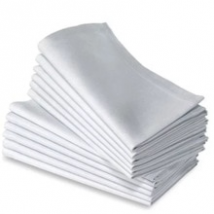 Linge de table 100% coton, 50x50cm, 12 pièces, pour RESTAURANT, hôtel, PREMIUM