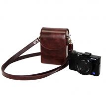 Sac photo housse en cuir pour Canon Powershot G9x II G7x Mark II III SX740 SX730 SX720 SX710 SX700 SX620 SX610 SX600 HS