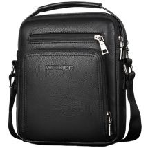 WEIXIER décontracté hommes sacs à bandoulière sacoche en cuir synthétique polyuréthane concepteur hommes sac à main haut hommes sacs à bandoulière