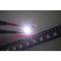 Pour SAMSUNG LED LED 100 pièces rétro-éclairage TV Application LED rétro-éclairage 1W 3V 3537 3535 blanc froid LED LCD TV rétro-éclairage Application de télévision