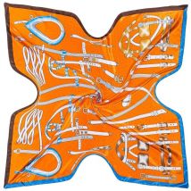 Foulard à rayures pour femme, grand foulard de 90cm, protection solaire, Babushka, bandana pour dames