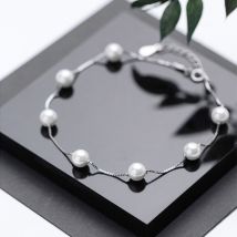 Bracelet de cheville en argent Sterling 925 pour femmes, bijou de plage, Style , s925, bijou de plage, pour la saint-valentin
