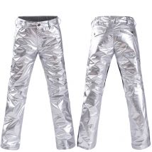 Hiver pantalon de Ski femmes placage Double coupe-vent imperméable épaississement respirant Floral Camouflage femme pantalon de Ski
