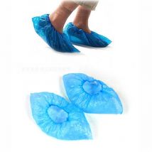 Couvre-chaussures jetables en plastique 100 pièces | Épais et étanche à la poussière, couvre-chaussures pour maisons, Protection des chaussures domestiques