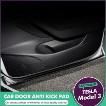 Pour Tesla modèle 3 Invisible porte de voiture Anti coup de pied 4 pièces/ensemble Protection bord latéral Film protecteur autocollants pour Tesla modèle trois