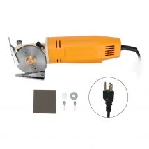 Découpeuse électrique tenue dans la main de tissu de coupeur de tissu de lame ronde portative de minisread 70mm de 150W