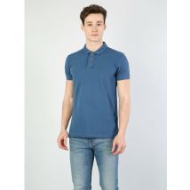 Colins hommes coupe ajustée Indıgo à manches courtes Polo t-shirt polo t-shirts pour hommes Polo hommes polos, CLTKTMPTS0244260