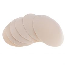 Coussinets de soutien-gorge ronds Beige | 3 paires, tampons pour le sport, haut de maillot de bain, soutien-gorge, coussinet de poitrine
