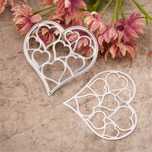 Noël amour Type matrices de découpe en métal cousu bricolage Scrapbooking timbres artisanat gaufrage découpe fabrication pochoir modèle