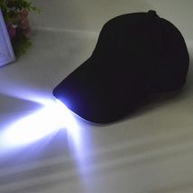 Casquette de Sport unisexe, brillante, brille dans la nuit, idéale pour la pêche, le Jogging, le Baseball ou les , HSJ88
