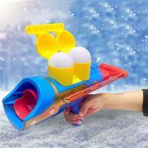 3 pièces enfants adultes jouant des outils de neige lanceur de boule de neige rond fabricant de boule de neige moule avec poignée parfait pour les enfants