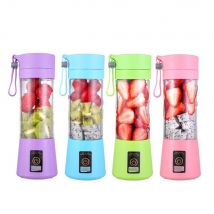 Mélangeur portatif USB mélangeur électrique presse-agrumes Smoothie mélangeur acier inoxydable Mini robot culinaire jus tasse mélangeurs cuisine