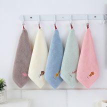 Gants de toilette Ultra absorbants pour bébés, serviette douce pour le visage, pour garçons et filles, 25x25 CM, pour salle de bain et cuisine