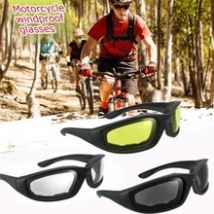 Lunettes de soleil unisexe, coupe-vent, anti-rayons solaires, UV400, protection de moto, pour hommes et femmes