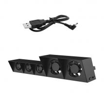 Refroidisseur ventilateur de refroidissement pour PS4 USB externe 5-ventilateur Super Turbo contrôle de température pour Console Playstation 4