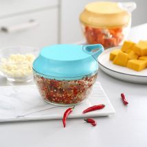 XYj 1pc manuel hachoir alimentaire multifonction ménage robot culinaire alimentaire Fruits légumes Chopper hachoir mélangeur mélangeur hacher