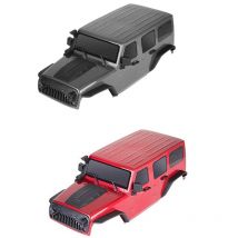 Corps de coque RC 1/10 pour Traxxas Slash Axial SCX10 Redcat 313Mm empattement Jeep Wrangler passe-temps voiture RC ramper pièces de rechange bricolage (Gra