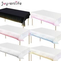 137*274cm nappe jetable Rose or Dot nappe bébé douche fête d'anniversaire jetable nappe mariage décor à la maison